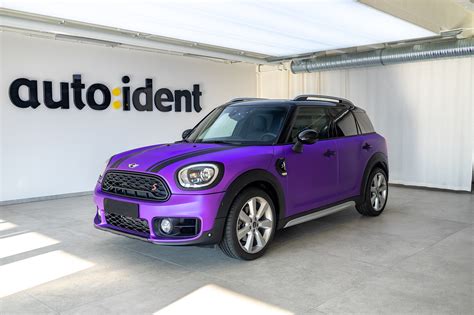 Mini Countryman - frozen purple chrome - Autoident