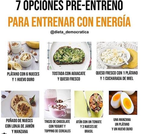 12 Deliciosas Recetas Para Comer Antes Y Después Del Gym Comer Antes