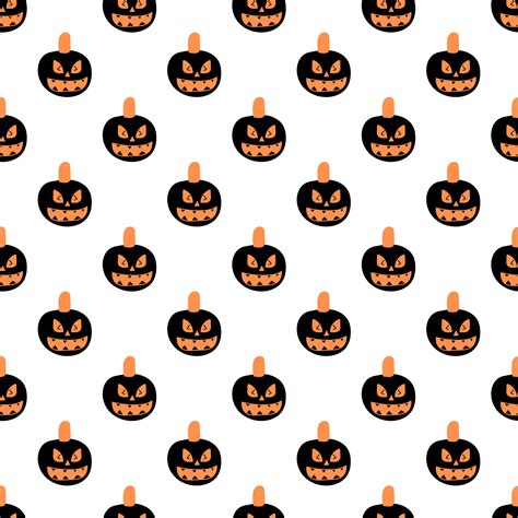 Halloween pumpkin surface pattern design 44750710 Vector Art at Vecteezy