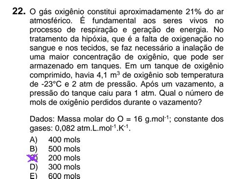 gostaria da resolução dessa questão por favor gabarito let Explicaê