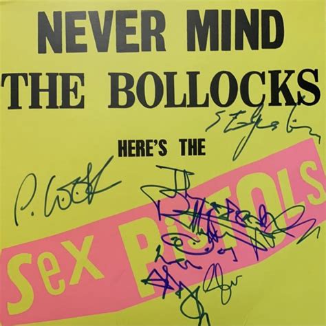 The Sex Pistols Fully Signed Vinyl Lp Charitystars