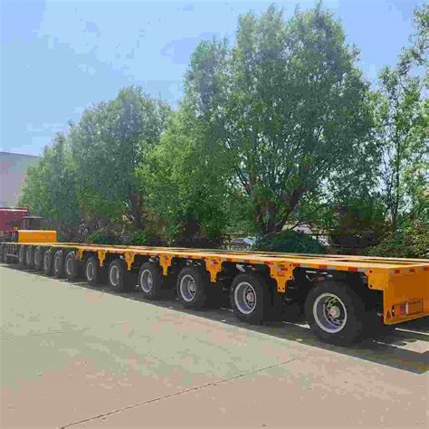 3 Axles 40 Feet 20FT 40FT Shipping Container Flat Bed Flatbed Semi