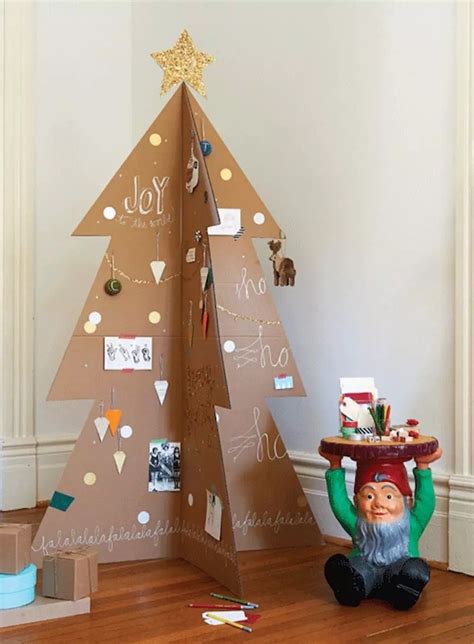 Comment créer un sapin en carton et dautres idées dune décoration de