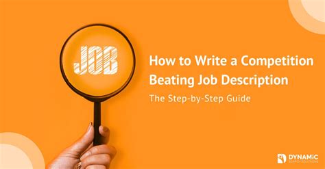 How To Write An Effective Job Description That Beats The Competition