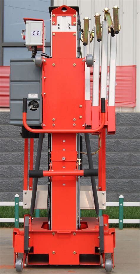 Push Around Mast Lift Outriggers As Standard Or Safe And Stable Work At