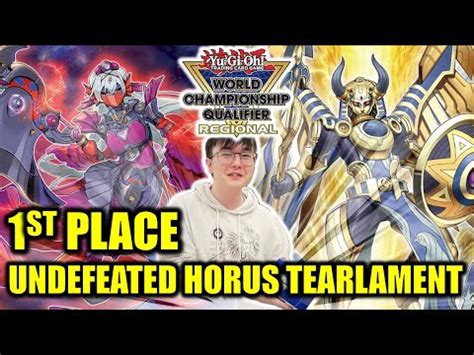 Yu Gi Oh Glendale Regionals 1st Place Horus Tearlament Deck Profile FT