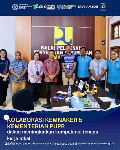 Berita Balai Latihan Kerja Ambon Direktorat Jenderal Pembinaan