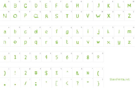 Wonky Typewriter Font | wfonts.com - download free