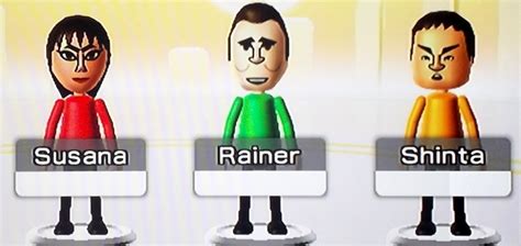 Image S R S Miis Wii Sports Wiki Fandom Powered By Wikia