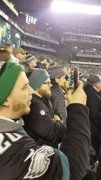 Eagles V Viking At Stadium Nfc Game4 Youtube