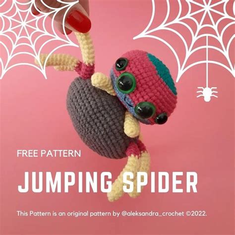 free pattern jumping spider