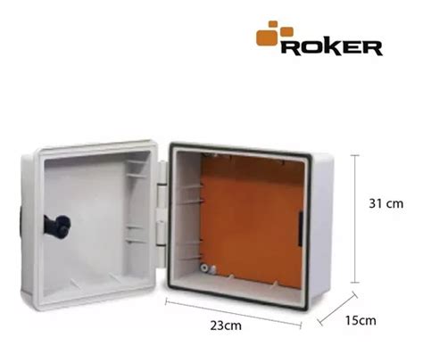 Caja Gabinete Estanco Pvc Roker Ip Prg X X Mm