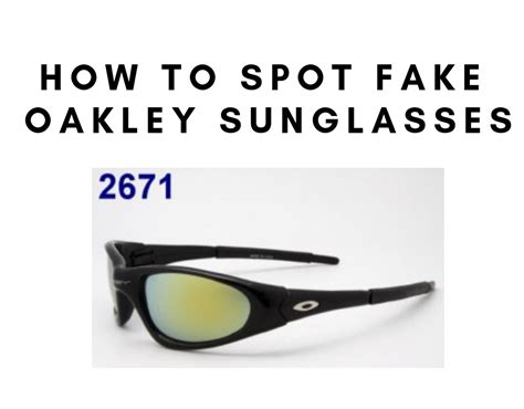 How To Spot Fake Oakley Sunglasses Sunglasses And Style Blog