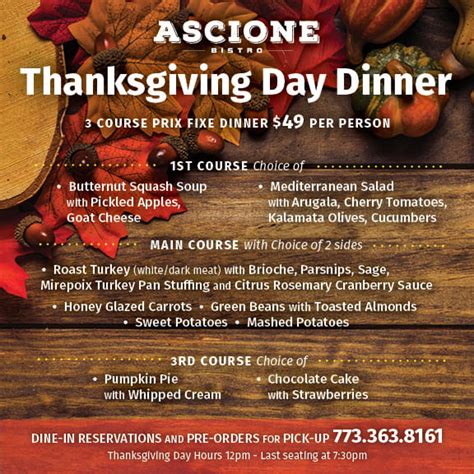 Thanksgiving Dinner Packages And Dining Options In Hyde Park 2022