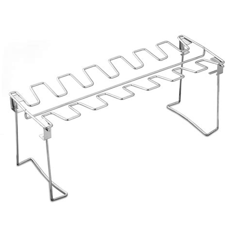 Lytiang Chicken Wing Leg Rack For Grill Oven Steel Vertical Roaster