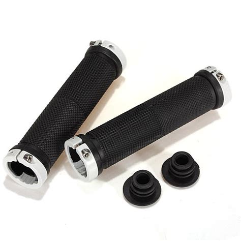 Bicycle handlebars grips lock on aluminum grips Sale - Banggood.com