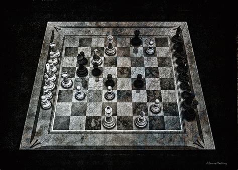 Checkmate In One Move Digital Art By Ramon Martinez Pixels