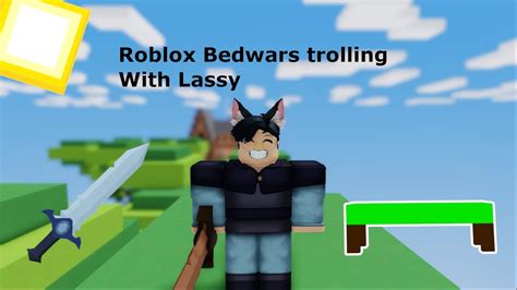 Lassy Kit Is Op Roblox Bedwars Trolling Youtube