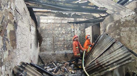 Kebakaran Hebat Hanguskan 3 Rumah Di Kota Bogor Api Berasal Dari