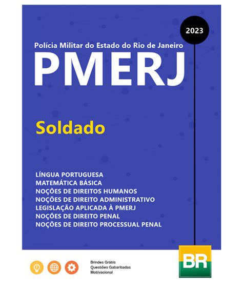 Apostila PMERJ 2023 Soldado Balcão de Concursos