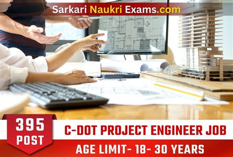 C DOT Project Engineer Recruitment Form 2023 Starting Salary 100000