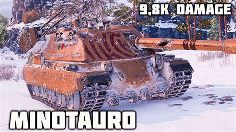 Controcarro Minotauro Wot Kills K Damage Youtube