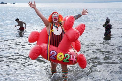 13 Photos From The Coney Island Polar Bear Plunge On New Years Day