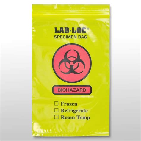 Lk Packaging Lab Ye Lab Loc Reclosable Wall Specimen Bags X