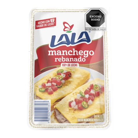 Queso Manchego Lala Rebanado Lala Grupo Lala