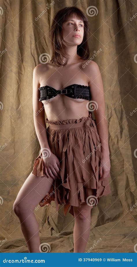 Bohemian Outfit Stock Image Image Of Fringes Beauty 37940969