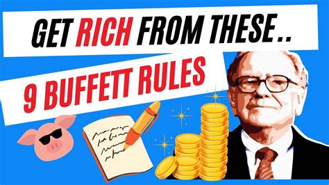 Warren Buffett Rules For Dividend Investing Success Youtube