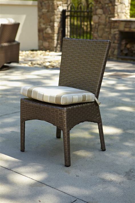 Atlantis Dining Side Chair Anacara Company Outdoor Furniture