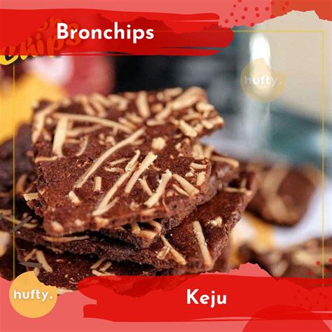 Jual Bronchips Keripik Brownies 60 Gr HUFTY SNACK Shopee Indonesia