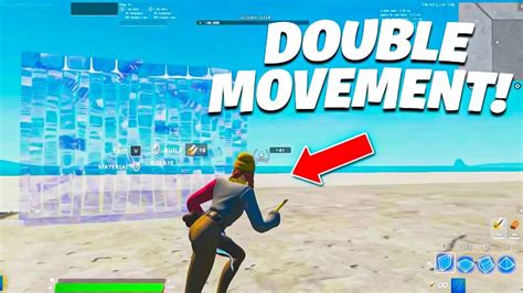 How Get Double Movement In Fortnite Wooting Youtube