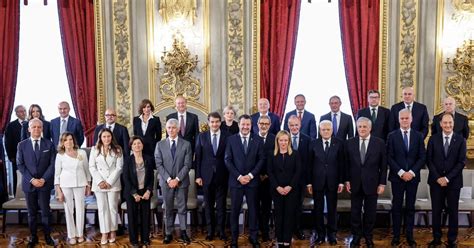 Italy S First Female Leader And Her Very Male Cabinet Trendradars Uk