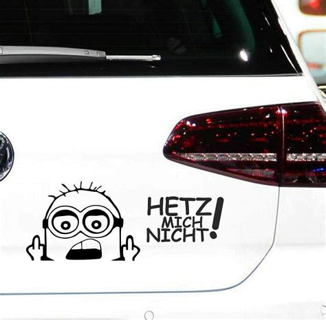 Dr Shield Hetz Mich Nicht Autoaufkleber Sticker Tuning Spr Che