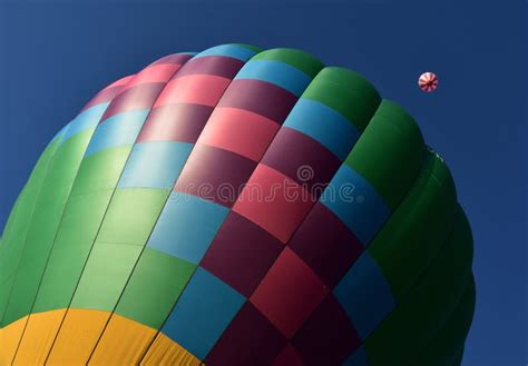Bottom View Of Colourful Hot Air Balloon Editorial Image Image Of Morning Aviation 143472305