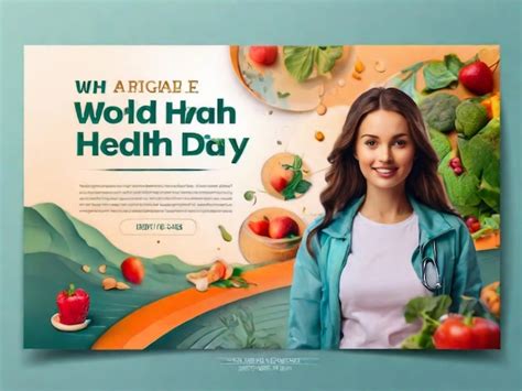 Premium Photo World Health Day Global Health Awareness Day Celebrated