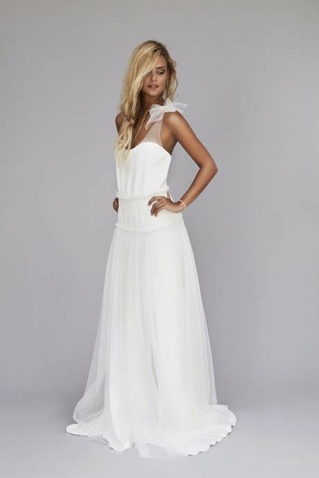 Robe Blanche Longue Fluide