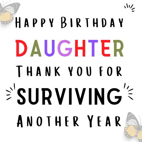 Happy Birthday Thank You For Surviving Another Year Ecard Send A Charity Card Birthday