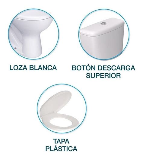 Juego Deca Marajo Sanitarios Kit Inodoro Deposito Bidet Tapa