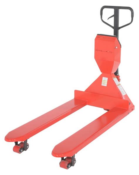 Vestil PM 2748 SCL LP Steel Low Profile Pallet Truck With Scale