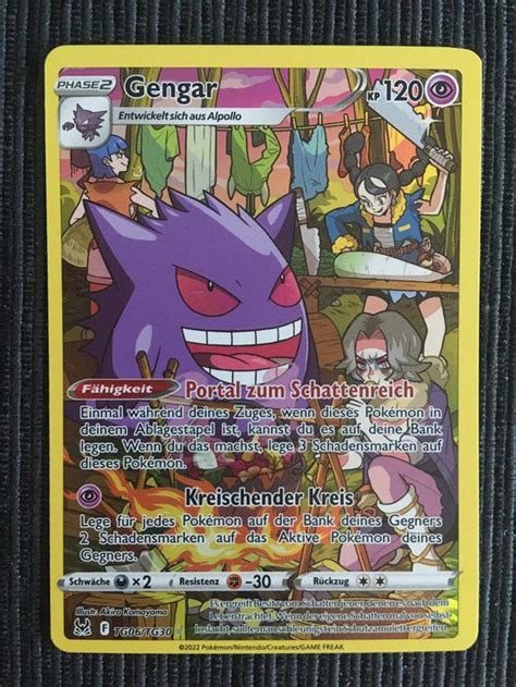 Pokemon Gengar Tg Lost Origin Deutsch Kaufen Auf Ricardo