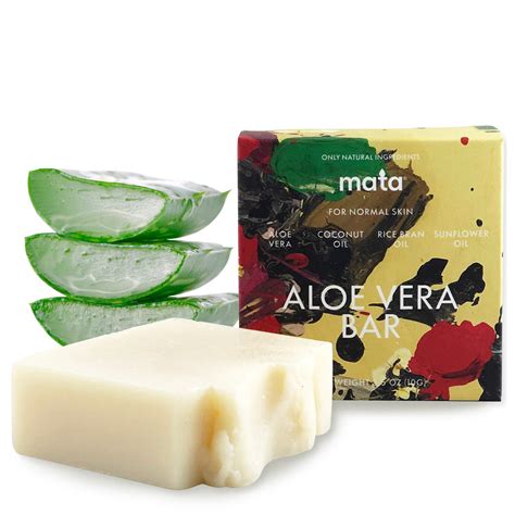 Pure Aloe Vera Hand And Body Soap Bar Mata Usa