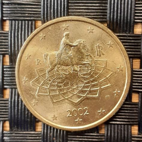 Moneda Rara De C Ntimos De Euro Italia Etsy Espa A