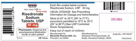 Risedronate Sod Tabs 35mg 4 Unit Doses Real Value Rx