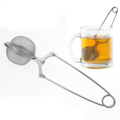 Mesh Tea Strainer Stainless Steel Tea Infuser Reusable Metal Tea Bag Filter Loose Leaf Green Tea