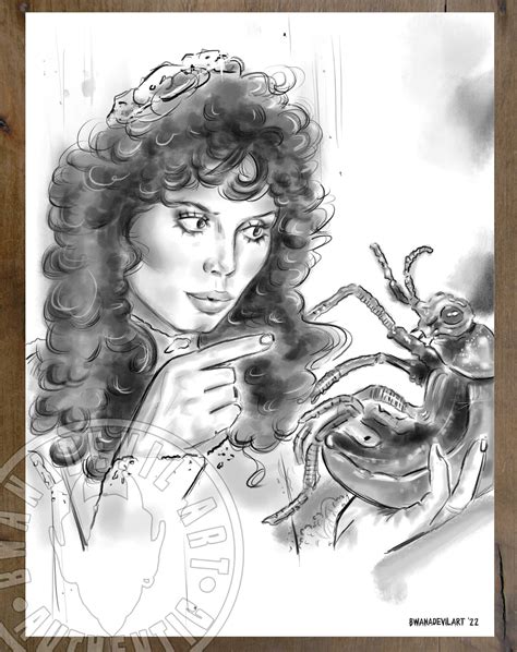 Sketch Barbara Maitland (Beetlejuice) | BwanaDevilArt