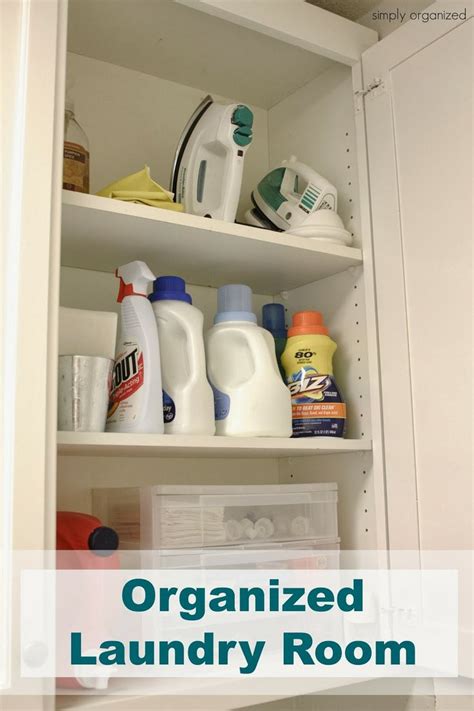 Organized Laundry Room Simply Organized Laundry Room Organization