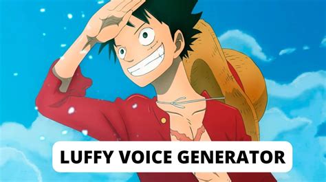 Luffy AI Voice Generator: Create Luffy Voice within 3 Steps